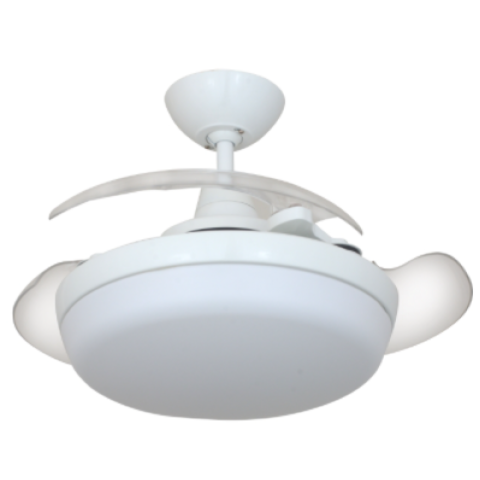 Iconic SWIFT MINI DC 38" 自動開合天花吊扇 (啞白色)